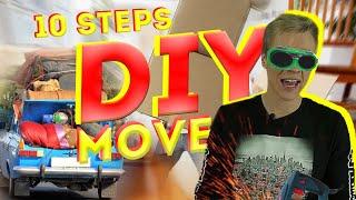 MOVING TIPS 2021 - 10 STEPS DIY MOVE - MOVING HACKS