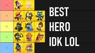 What is the best hero? [BloonsTD6 tierlist]