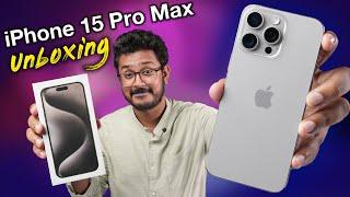 iPhone 15 Pro Max Unboxing in ಕನ್ನಡTitanium, Bionic A17 Pro Overpriced ?