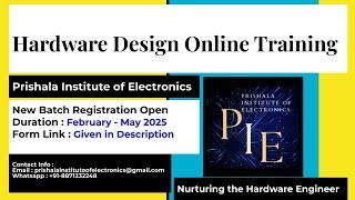 Hardware Design Online Course - Registration