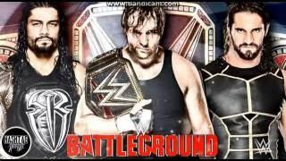 WWE: BattleGround 2016 Official Theme Song "Feel Invincible" {Credt: HashTagHeelGFX}