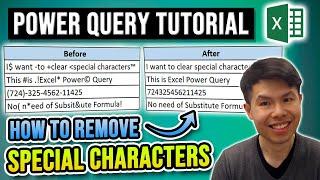 How to Remove Special Characters in Excel? Using Power Query Text.Select