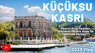 Küçüksu Kasrı - Beykoz İstanbul gezilecek Yerler 2023 #beykoz #istanbulgezilecekyerler #istanbul