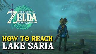 Zelda Tears Of The Kingdom How To Get To Lake Saria (Forest Dweller's Bow Location)