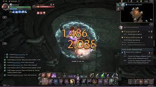 Throne and Liberty - Greatsword/Wand DPS AOE Paladin Solo Shadowed Crypt Dungeon Contracts!