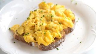 Perfect Creamy Scrambled Eggs Recipe