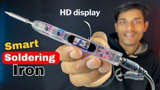 इस Smart Soldering Iron के अन्दर HD Display हैं  SI012 Pro Max Soldering Iron Kit Unboxing