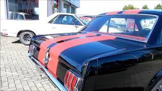 1966 Ford Mustang Schwarz Rot - Aussen