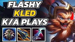 CHALLENGER KLED GAMES. K/A PLAYS ONLY. LOL META. 56% WIN KLED MIDDLE