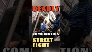 Fight in the Subway./ Self Defense on street. #boxing #mma #selfdefense#streetfighter #fighter