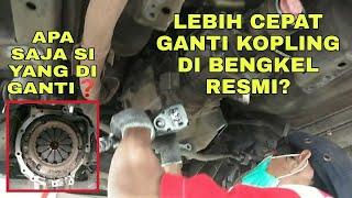 TUTORIAL LENGKAP GANTI KOPLING AVANZA 1.3 - DI BENGKEL TOYOTA