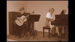 W.Neuland Variations Non piu mesta. Effie Agrafioti, piano-Kostas Grigoreas, guitar- LIVE