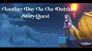 Another Day As An Outrider Story Quest  #genshinimpact