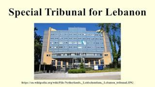 Special Tribunal for Lebanon