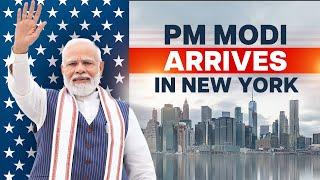 PM Modi US Visit LIVE: Indian PM Narendra Modi Arrives in US for First State Visit | Firstpost LIVE