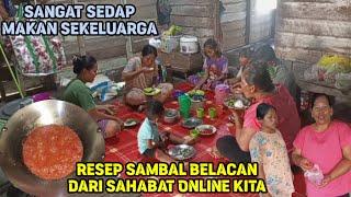 SAMBAL TERASI TIDAK GAMPANG BASI ⁉️BEGITU TAU RASANYA LANGSUNG KETAGIHAN..