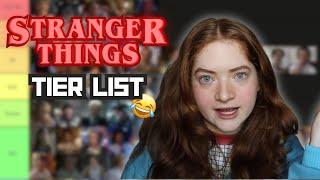 Ranking EVERY Stranger Things Character....