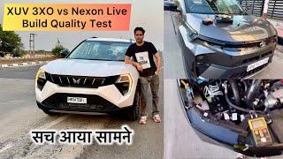 Mahindra Xuv 3xo vs Nexon Live Build Quality Test - Xuv 3xo Owners Shocking Results| Ax5