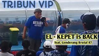 RINDU TRIBUN, sam EL KEPET dirijen legend dan GB 87 memimpin Aremania di tribun VIP.