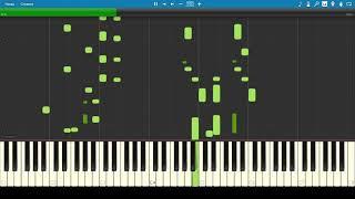 Мурка Synthesia+ midi (How to play Murka piano tutorial)