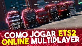 COMO JOGAR O EURO TRUCK SIMULATOR 2 ONLINE MULTIPLAYER EM 2024!