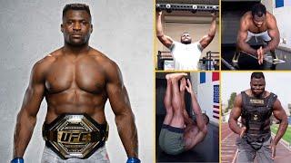 FRANCIS NGANNOU - SON ENTRAINEMENT DINGUE 