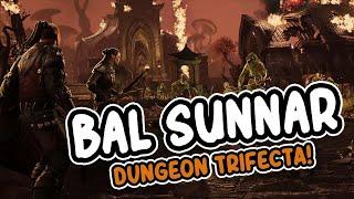 Bal Sunnar Trifecta - Warden Healer POV - Elder Scrolls Online (Scribes of Fate)