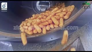 #Fully_Automatic_Corn_Chips_Production_Line | Zirve International 