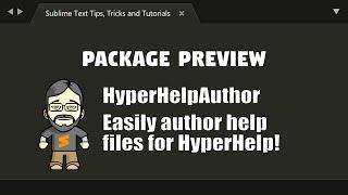 [PP03] HyperHelpAuthor - HyperHelp Authoring Tool