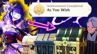 Secret Hidden  Quest As you wish achievement Hidden komaki Day 3-5 || Genshin impact