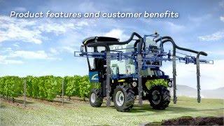 New Holland Agriculture Blue Cab 4 Technology (Braud Grape Harvester)