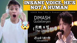 Dimash Qudaibergen - The Crown (2025 New Year's Concert of Sichuan) | REACTION