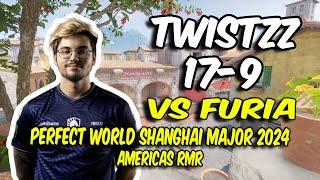 Liquid Twistzz (17/9) vs FURIA (Inferno) @ Perfect World Shanghai Major 2024 Americas RMR | CS2 POV