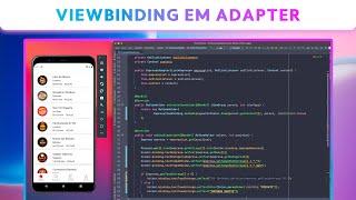 Implementado ViewBinding em Adapter no Android Studio  - ( Java / Kotlin )