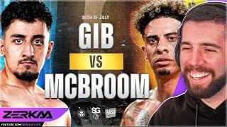 Zerkaa Reacts To "GIB VS AUSTIN MCBROOM OFFICIAL ANNOUNCEMENT"!