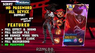 NEW!! Script Skin Hayabusa Epic No Password Mediafire - Full Effect Voice - Patch Terbaru