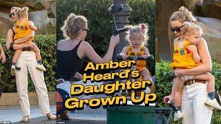 Amber Heard’s Daughter Is Now All Grown Up & On Her Feet