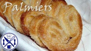 Palmiers de massa folhada em 30 minutos apenas