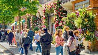 London Chelsea in Bloom 2022 ‘British Icons’ Floral Displays incl. Queen for Platinum Jubilee