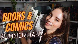 BOOKS & COMICS HAUL: A summer haul to get ready for spooky season