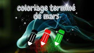 coloriage terminer mars 2024!