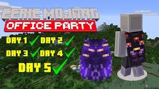 Minecraft Eerie Mojang Party - How to Get Eye Blossom/Creaking Cape in Minecraft