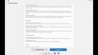 Downloading One Ui 5.1 on Samsung Galaxy Tab S8 Plus 