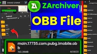 Zarchiver app problem obb file adding problem in BUSSID / zarchiver copy paste problem solution