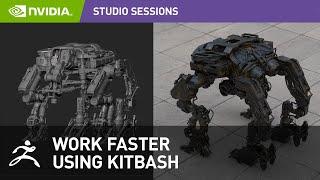 Dramatically Speed-Up Your Concept Design Workflow using KitBash in ZBrush w/ Mark Chang