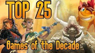 Top 25 BEST Games of the Decade (2020-2024)