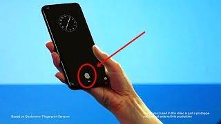 World's First On-Screen Fingerprint Sensor Phone by Vivo - Official Demo