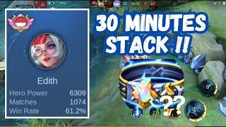 30 MINUTES STACK THUNDERBELT TOO OVERPOWERED FOR EDITH ! USE THIS ITEM BEFORE NERF!