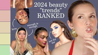 The internet's favorite beauty trends RANKED (& roasted...)