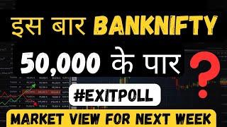 इस बार BANKNIFTY 50,000  के पार / MARKET VIEW FOR NEXT WEEK